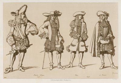 On yedinci yüzyılın Fransız beyleri by Raphael Jacquemin