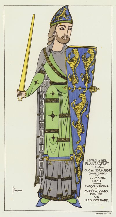 Geoffroy Plantagenet by Raphael Jacquemin