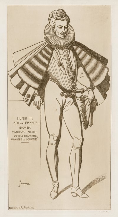 Henry, Fransa Kralı, 1580-89 by Raphael Jacquemin