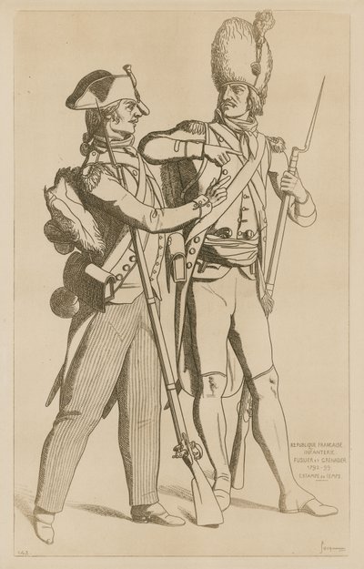 Infantry of the French Republic  by Raphael Jacquemin