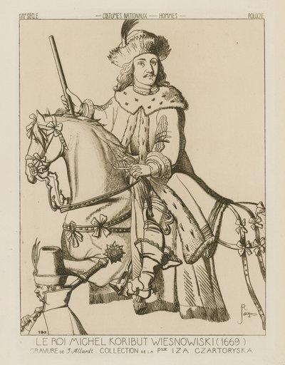 Michael Wisniowiecki, King of Poland (1669)  by Raphael Jacquemin