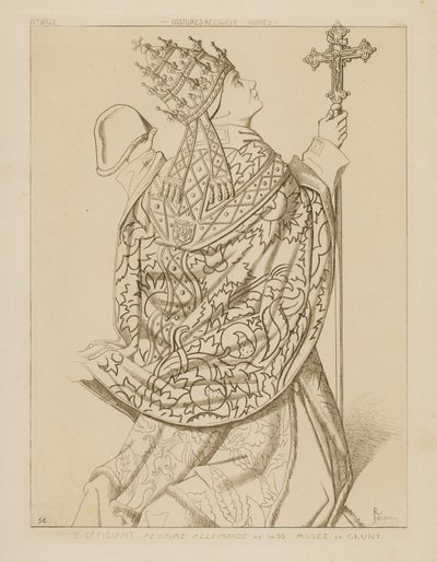 Pope officiating  by Raphael Jacquemin