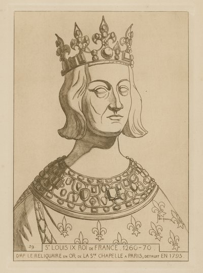 Louis IX, Fransa Kralı, 1260-1270 by Raphael Jacquemin