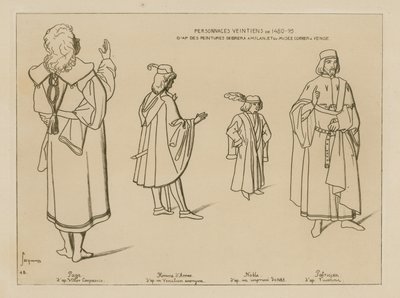 1480-95 arası Venedik karakterleri by Raphael Jacquemin