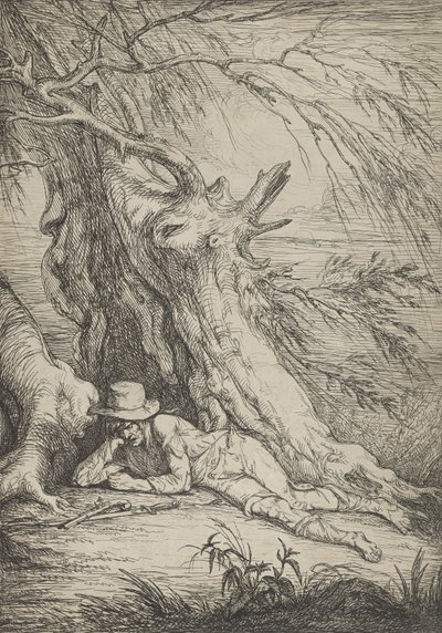 Bir Ağacın Altındaki Haydut, 1795-1801. by Raphael Lamar West