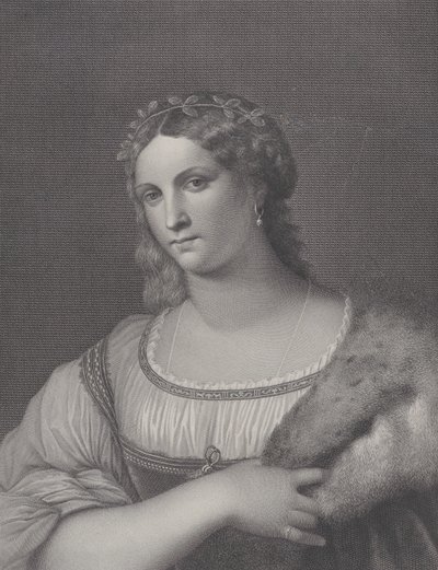 La Fornarina, 1814 by Raphael Morghen