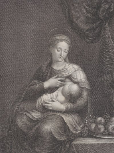 Madonna del Latte, 1815. by Raphael Morghen