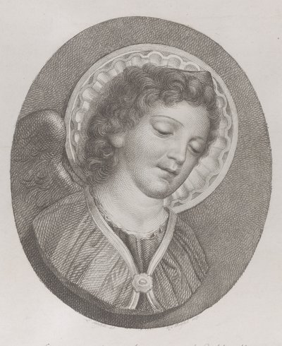 Başmelek Cebrail, 1800 by Raphael Morghen