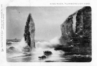 King Rock, Flamborough Başkanı, Doğu Binme, Yorkshire, 1903. by Raphael Tuck