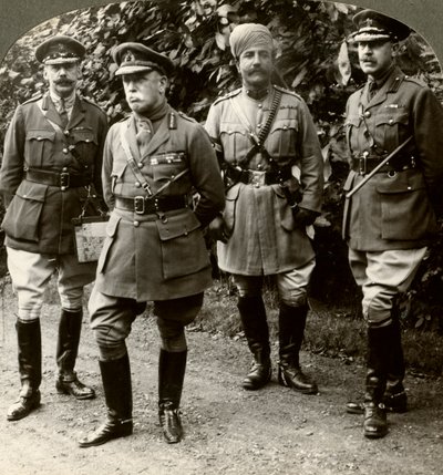 Sir John French, BEF Başkomutanı, Fransa, Birinci Dünya Savaşı, 1914-1915. by Realistic Travels Publishers