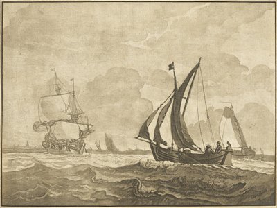Deniz manzarası by Regina Schönecker after Wigerus Vitringa