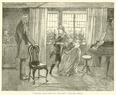Küçük Lord Fauntleroy için İllüstrasyon by Reginald Bathurst Birch