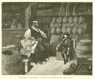 Küçük Lord Fauntleroy için İllüstrasyon by Reginald Bathurst Birch