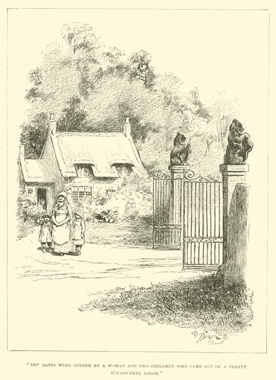Küçük Lord Fauntleroy için İllüstrasyon by Reginald Bathurst Birch