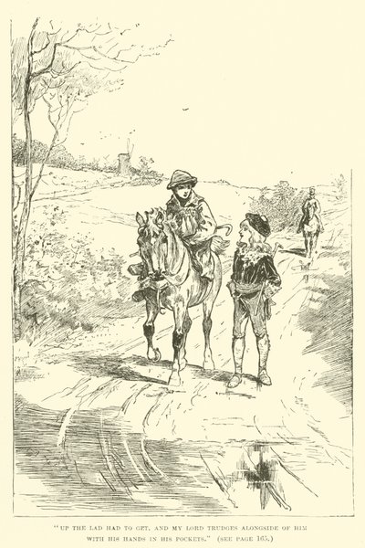 Küçük Lord Fauntleroy için İllüstrasyon by Reginald Bathurst Birch