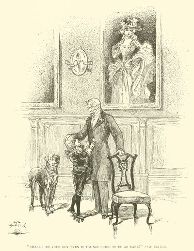 Küçük Lord Fauntleroy için İllüstrasyon by Reginald Bathurst Birch