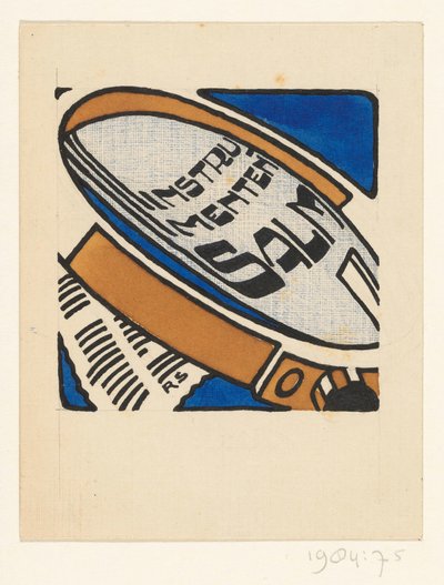 Instrumenten Salm (nesne üzerindeki orijinal başlık) by Reijer Stolk (signed by artist)