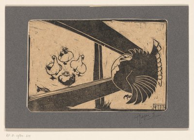 Türkiye ve ördekler çit by Reijer Stolk (signed by artist)