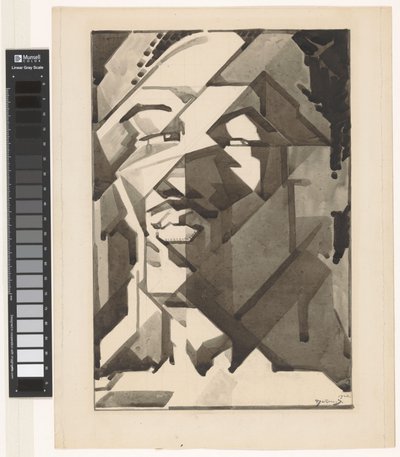 kendi portre by Reijer Stolk (signed by artist)