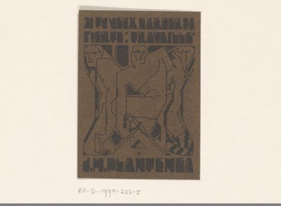 Ekslibris van J.H. Plantenga by Reijer Stolk