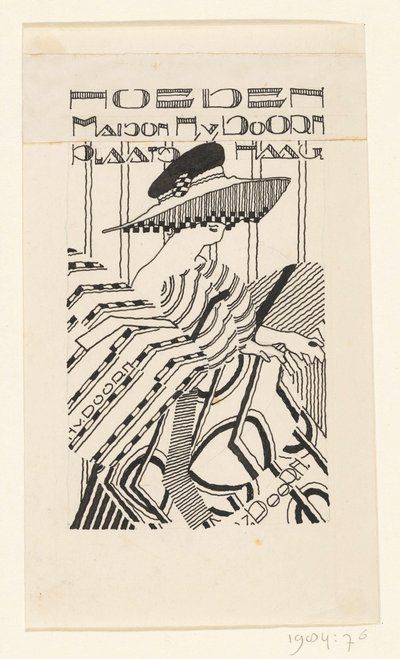 Şapkalar maison H. van. Diken (nesne üzerindeki orijinal başlık) by Reijer Stolk