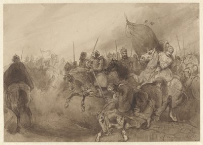 Ortaçağ Binicilik Savaşı by Reinier Craeyvanger