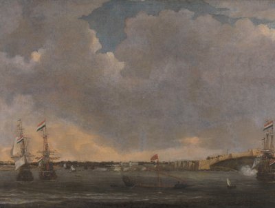 Trablus manzarası by Reinier Nooms (signed by artist)