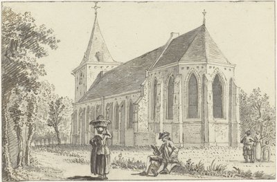 Zeist kilisesi by Reinier Vinkeles (I)