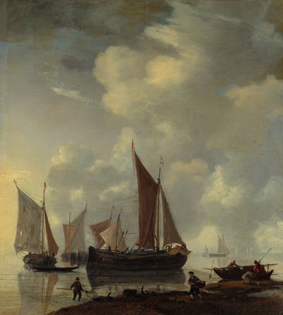 Sahil Manzarası, 17. yüzyılın ortalarında. by Reinier Zeeman