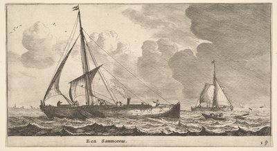 Bir Samuryalı, 17. yüzyıl. by Reinier Zeeman