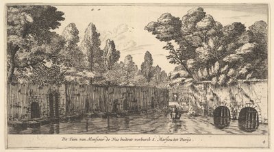 M. de Nue Bahçesi, Paris yakınlarındaki S. Marceau Banliyösü