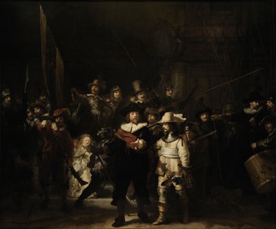 gece Gözcüsü by Rembrandt