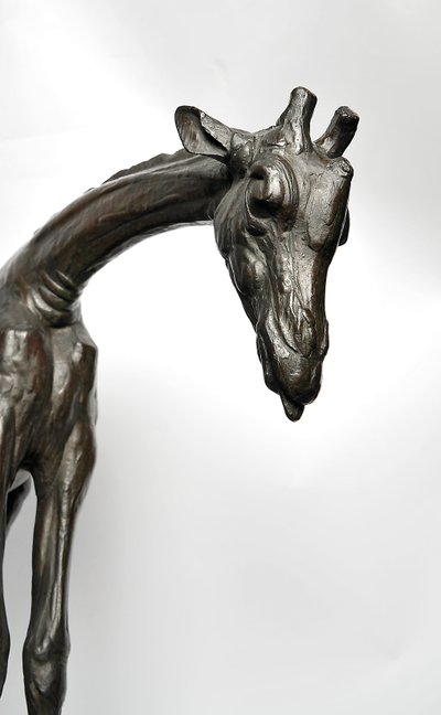 Başı Alçaltılmış Büyük Zürafa, 1909-10 modellenmiştir, 1913