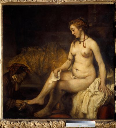 Banyoda Bathsheba by Rembrandt Harmensz. van Rijn