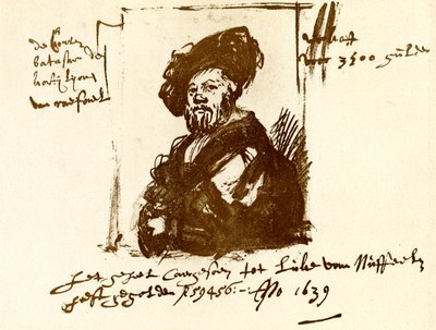 Kont Balthasar Castiglione by Rembrandt van Rijn