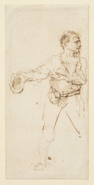 Ayakta duran adam, c.1634 by Rembrandt van Rijn