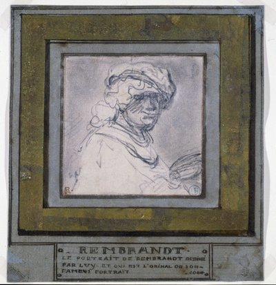 otoportre by Rembrandt van Rijn