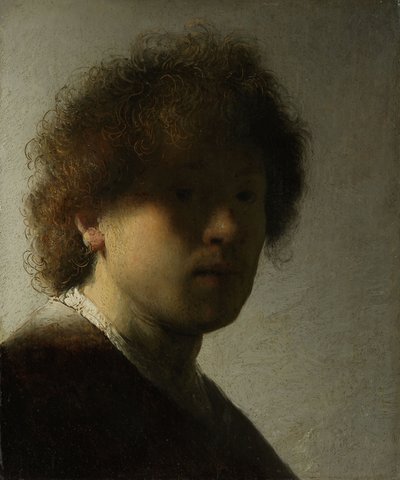 Genç Bir Adam Olarak Otoportre, c.1628 (panelde yağlı boya) by Rembrandt van Rijn