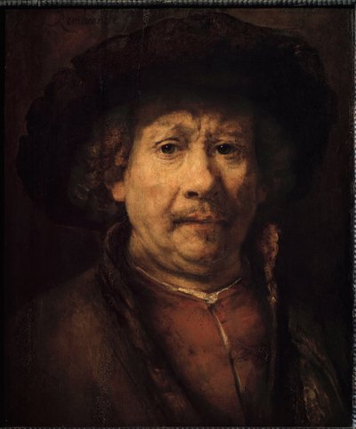 Küçük otoportre (Resim, c.1666) by Rembrandt van Rijn