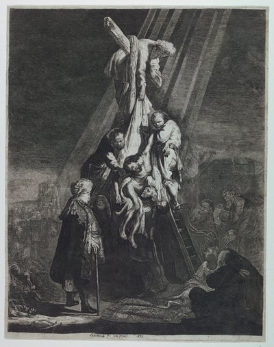 Haçtan İniş by Rembrandt van Rijn