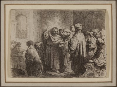 Haraç Parası, c.1635 (gravür) by Rembrandt van Rijn