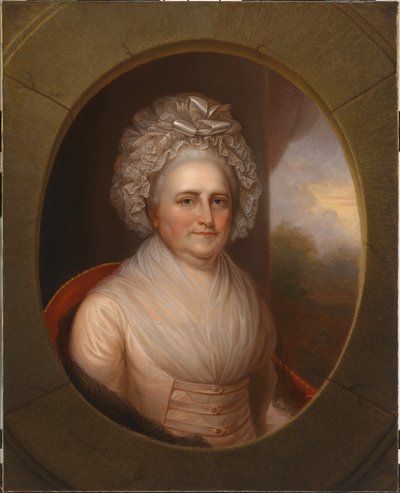 Martha Washington, c. 1853. by Rembrandt Peale