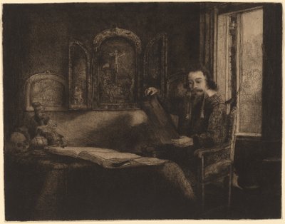 abraham fransızca by Rembrandt van Rijn
