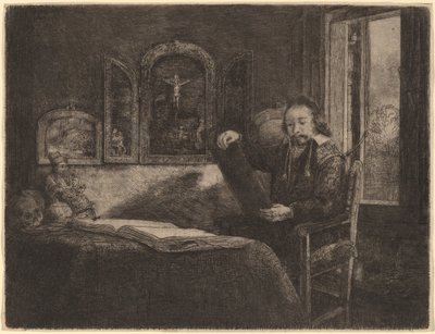 abraham fransızca by Rembrandt van Rijn