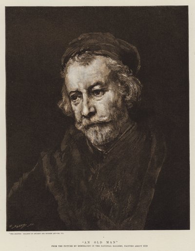 ಓಲ್ಡ್ ಮ್ಯಾನ್ ಟರ್ಕಿ by Rembrandt van Rijn