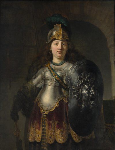 Bellona, 1633. by Rembrandt van Rijn