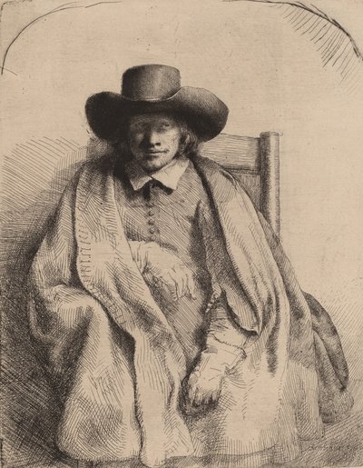 Clement de Jonghe, 1651. by Rembrandt van Rijn