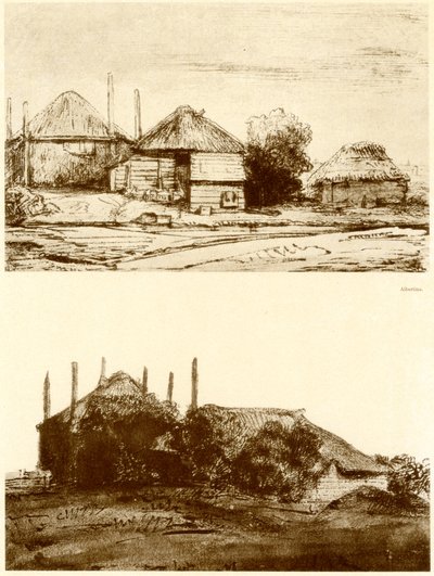 Hollanda ahırları by Rembrandt van Rijn