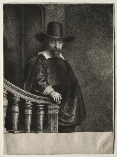 Ephraim Bonus, Yahudi Hekim by Rembrandt van Rijn