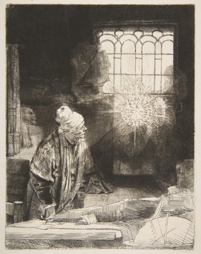 Faust, yaklaşık 1652. by Rembrandt van Rijn